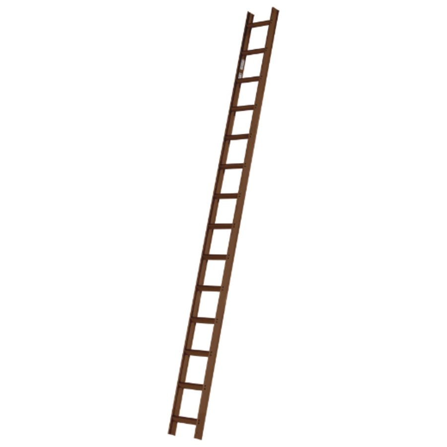 Hymer Dachauflegeleiter aus Aluminium, RAL 8014 sepiabraun beschichtet 14