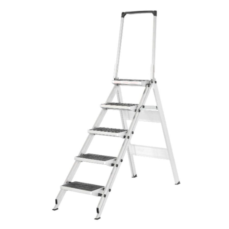 Hymer Sicherheitstreppe mit Gummibelag und Bügel 5 Stufen