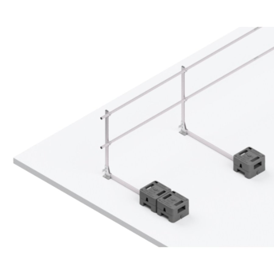 Hymer HYGHTS Geländersystem, Standard, ISO 14122-3 & NF E85-015 mit langem Ausleger, 15 Laufmeter