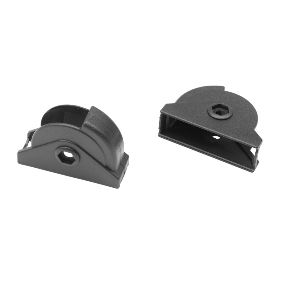 Hymer Ersatzteilset Scharnierverkleidungen für Stufenstehleitern mit Plattform 8026+8226 
und Plattformleitern 8080+8081+8580