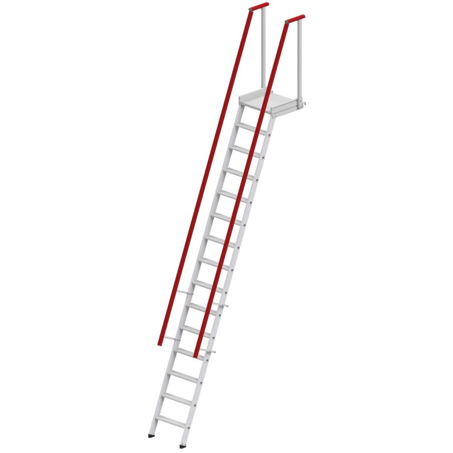 Hymer Stufenaufstieg mit Plattform 15