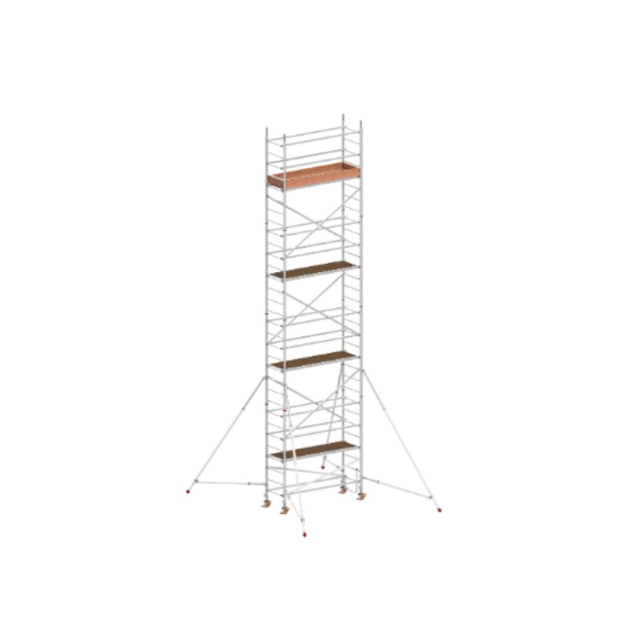 Hymer Fahrgerüst 7077 mit Ausleger - 0.72 x 2.08 m Arbeitshöhe bis 9,27 m