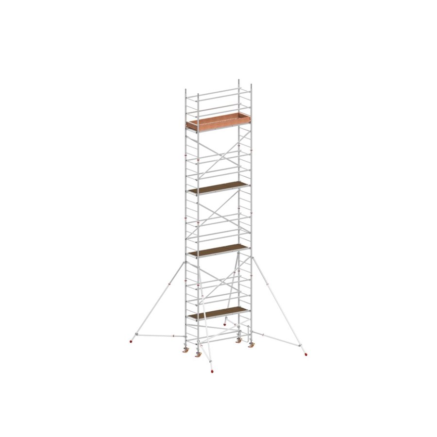 Hymer Fahrgerüst 7077 mit Ausleger - 0.72 x 2.08 m Arbeitshöhe bis 9,27 m