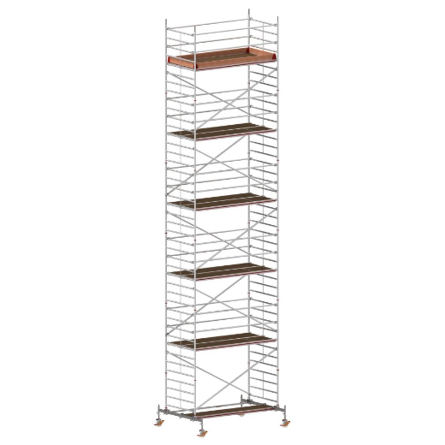 Hymer Fahrgerüst mit Fahrtraverse Bühnenlänge 2,95 m, Rahmenteilbreite 1,50 m, Reichhöhe 12,60 m