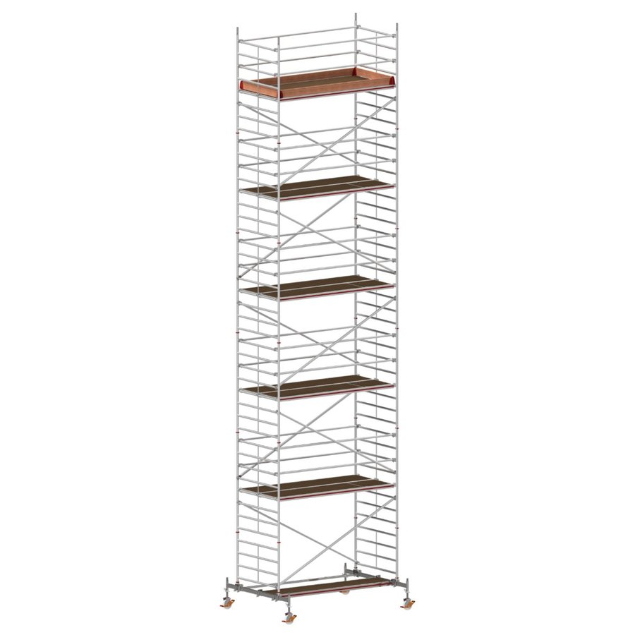 Hymer Fahrgerüst mit Fahrtraverse Bühnenlänge 2,95 m, Rahmenteilbreite 1,50 m, Reichhöhe 12,60 m