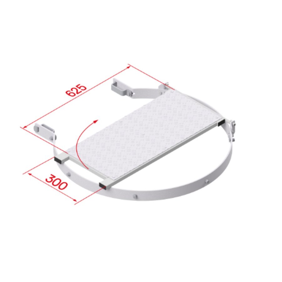 Hymer Zwischenboden, klappbar, Alu