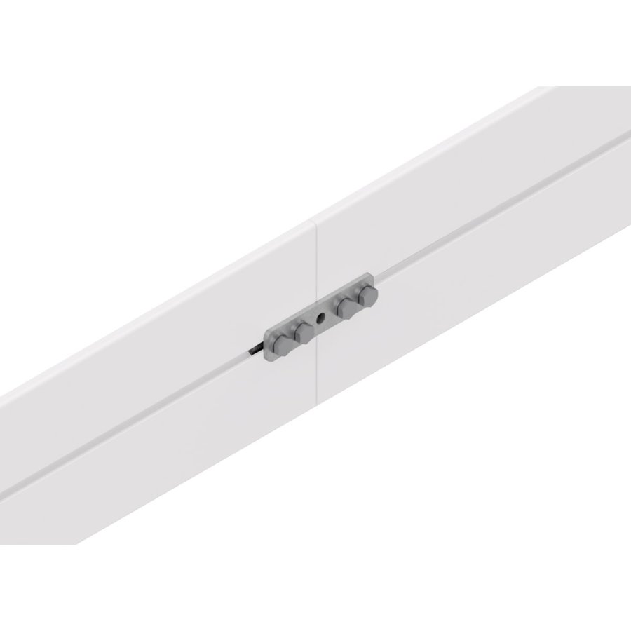 Hymer Linearverbinder für Fußleisten, Edelstahl/Alu