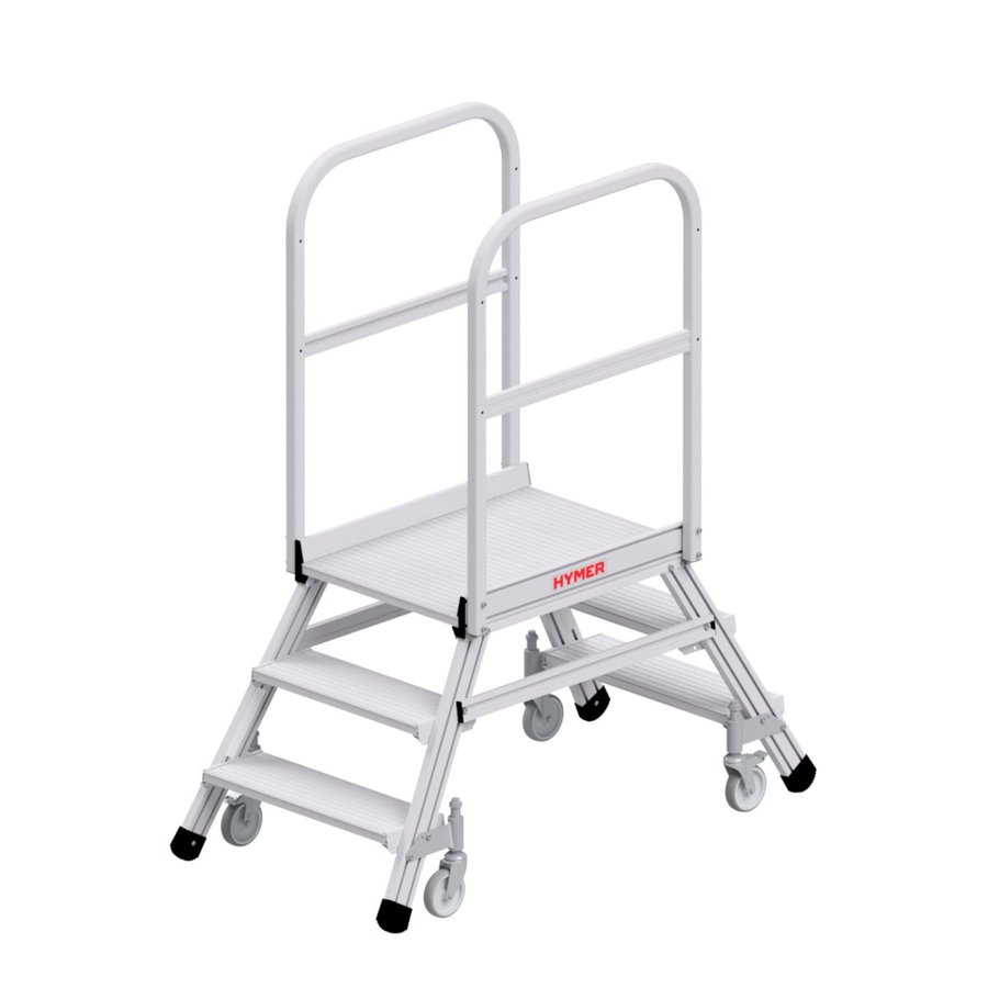 Hymer Podesttreppe fahrbar beidseitig