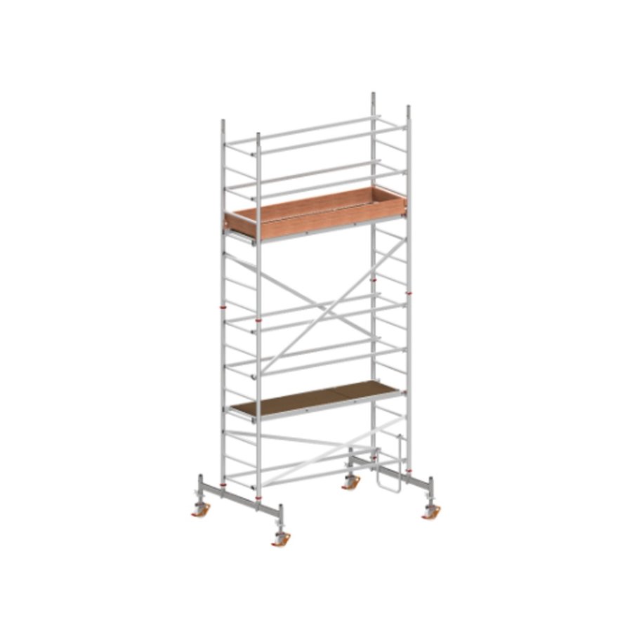 Hymer Fahrgerüst 7077 - 0.72 x 2.08 m Arbeitshöhe bis 5,42 m