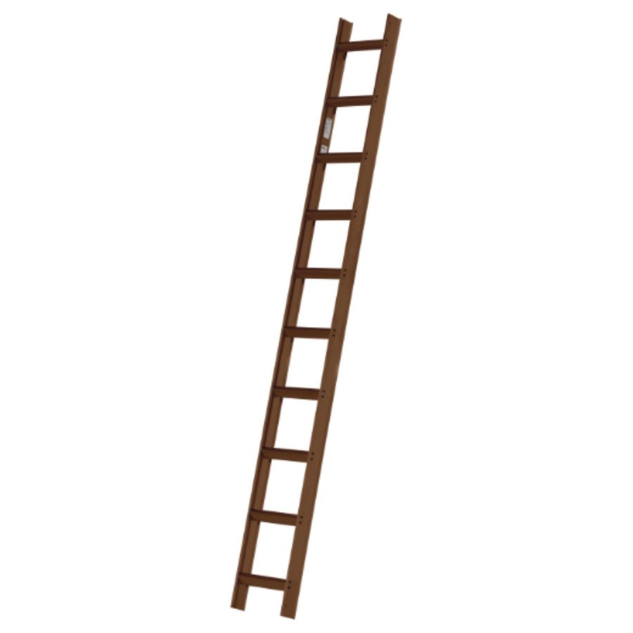 Hymer Dachauflegeleiter aus Aluminium, RAL 8014 sepiabraun beschichtet 10