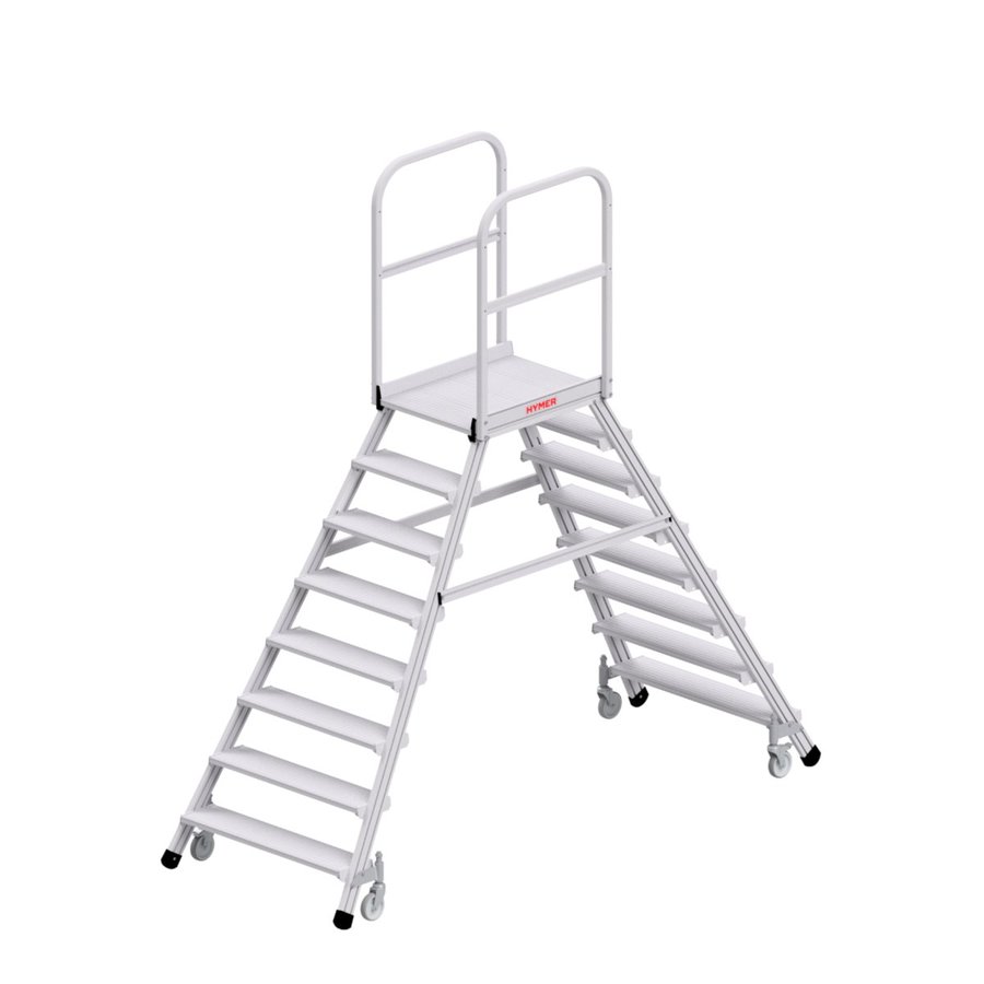 Hymer Podesttreppe fahrbar beidseitig