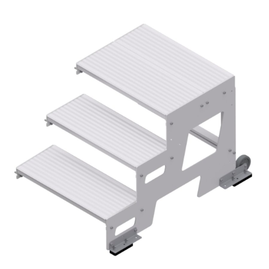 Hymer Industrietritt, Erweiterungsmodul, Stufenbreite 600 mm 3