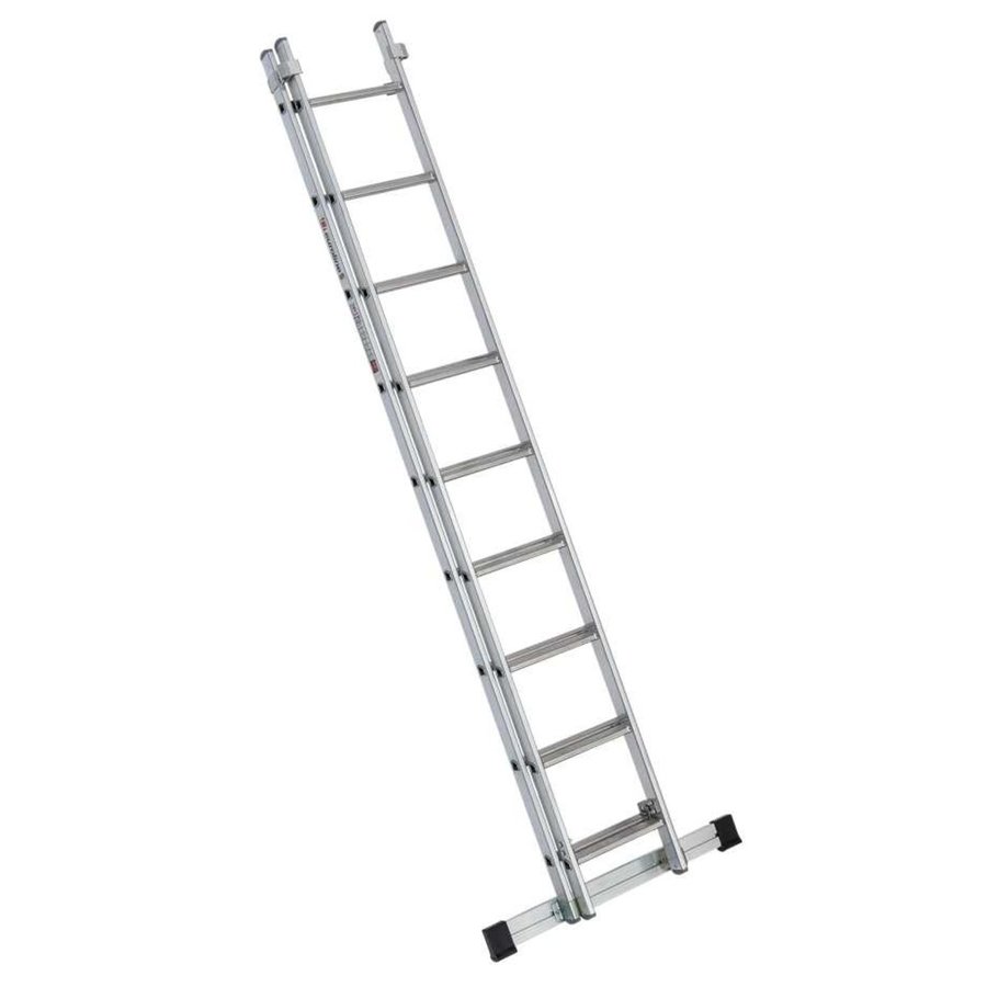 Euroline Alu-Schiebeleiter 2-teilig Nr. 202 2x9