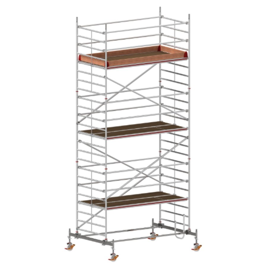 Hymer Fahrgerüst mit Fahrtraverse Bühnenlänge 2,95 m, Rahmenteilbreite 1,50 m, Reichhöhe 7,60 m