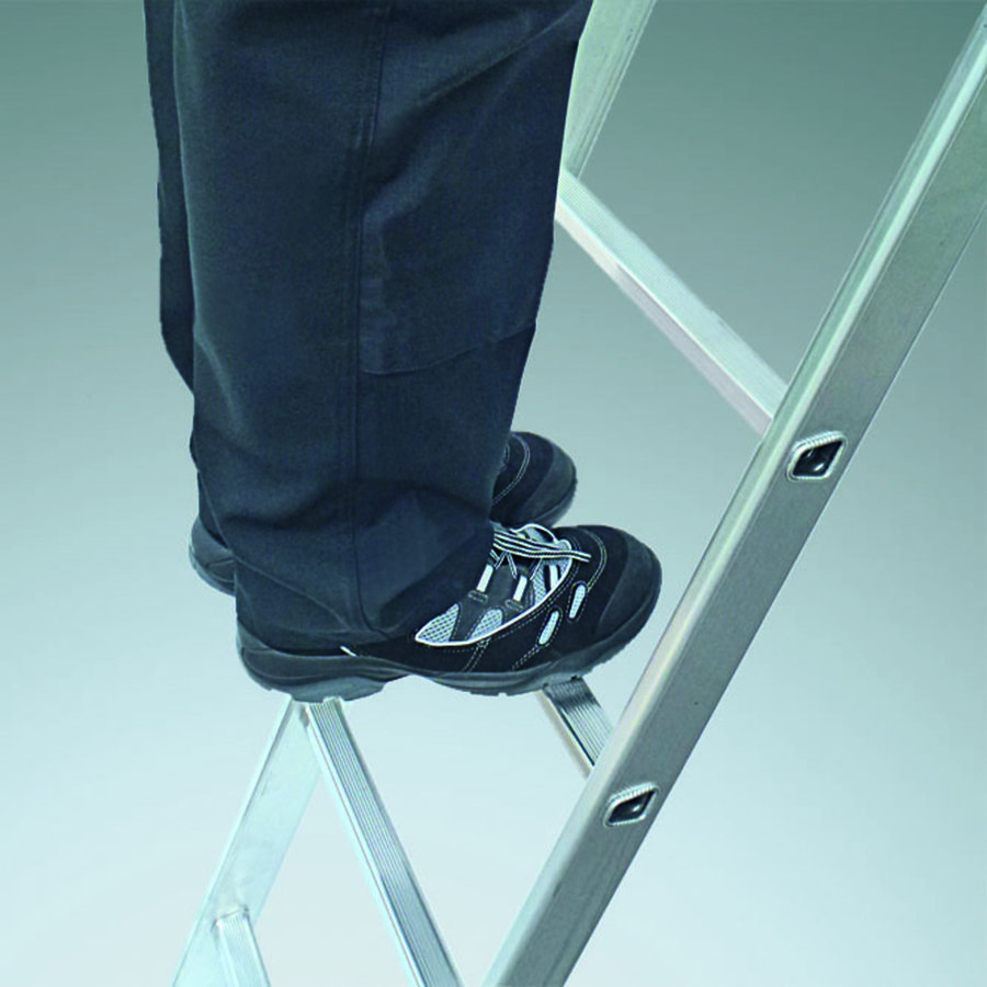 Euroline Alu-Schiebeleiter 2-teilig Nr. 202 2x11