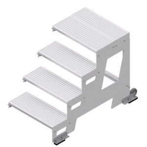 Hymer Industrietritt, Erweiterungsmodul, Stufenbreite 1.000 mm