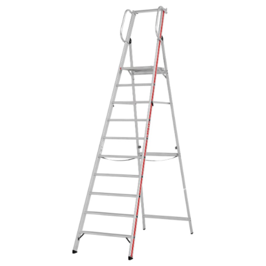 Hymer Plattformleiter mit Handlauf 10