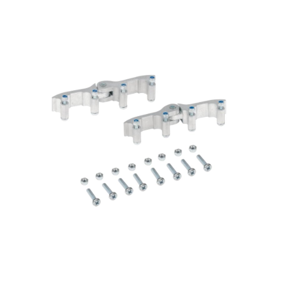 Hymer Ersatzteilset Scharniere für Sprossenstehleitern 4023+6023, für Holmgröße 71 mm