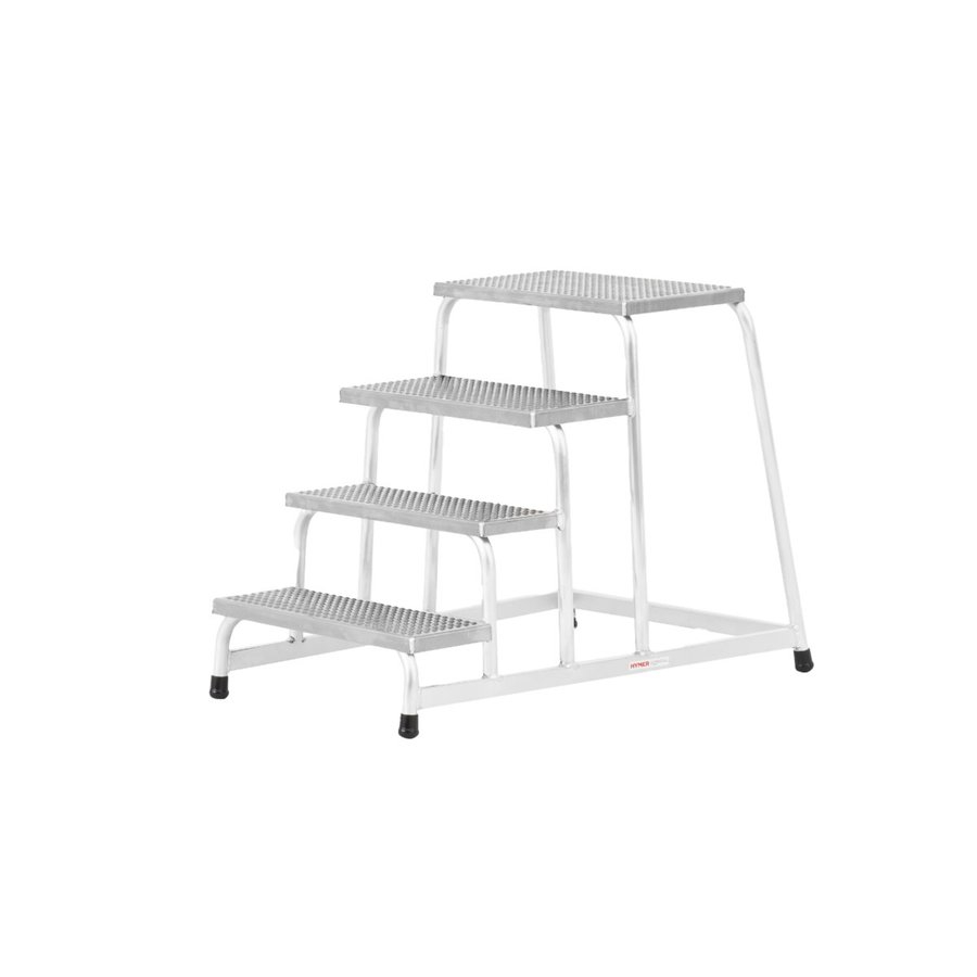 Hymer Maschinentritt - Duett-Riffelblech (R10) 4 Stufen