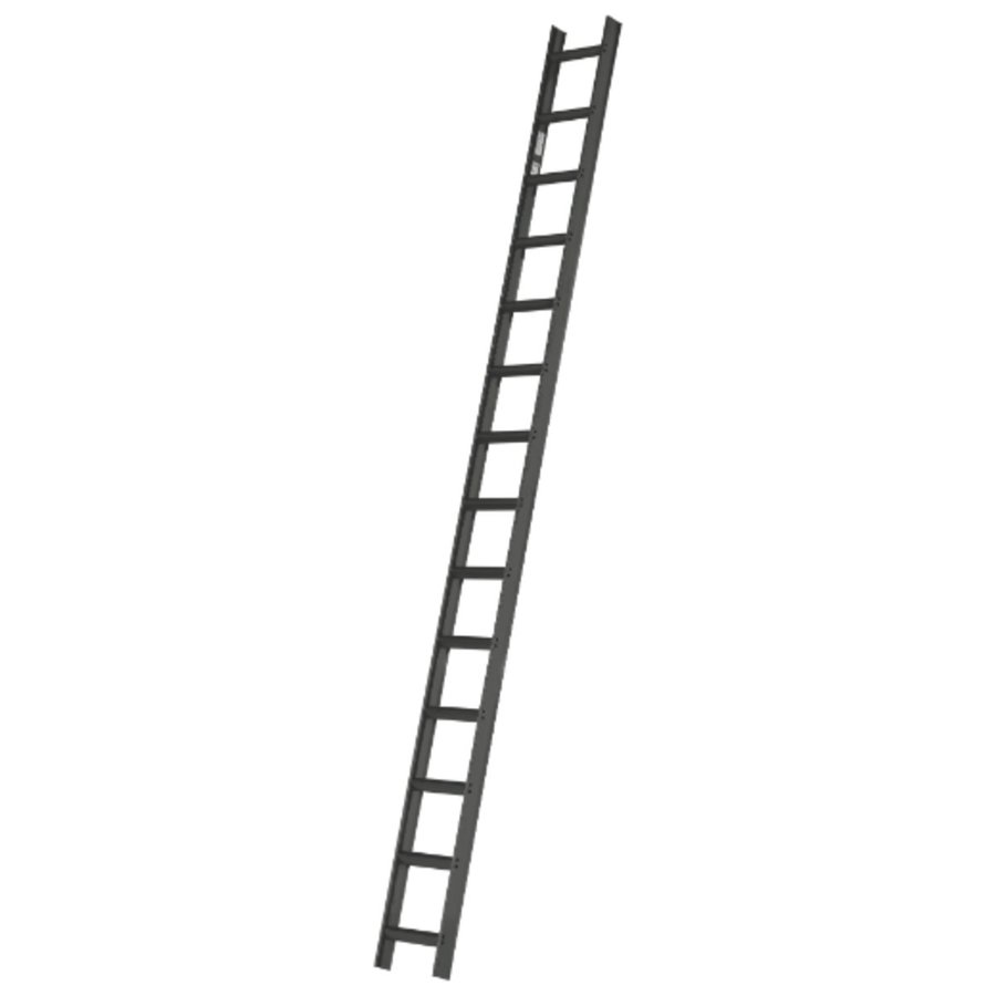 Hymer Dachauflegeleiter aus Aluminium, RAL 7016 anthrazit beschichtet 14