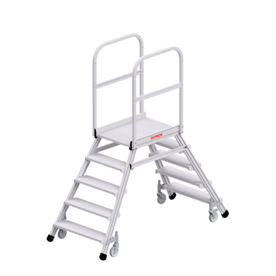 Hymer Podesttreppe fahrbar beidseitig