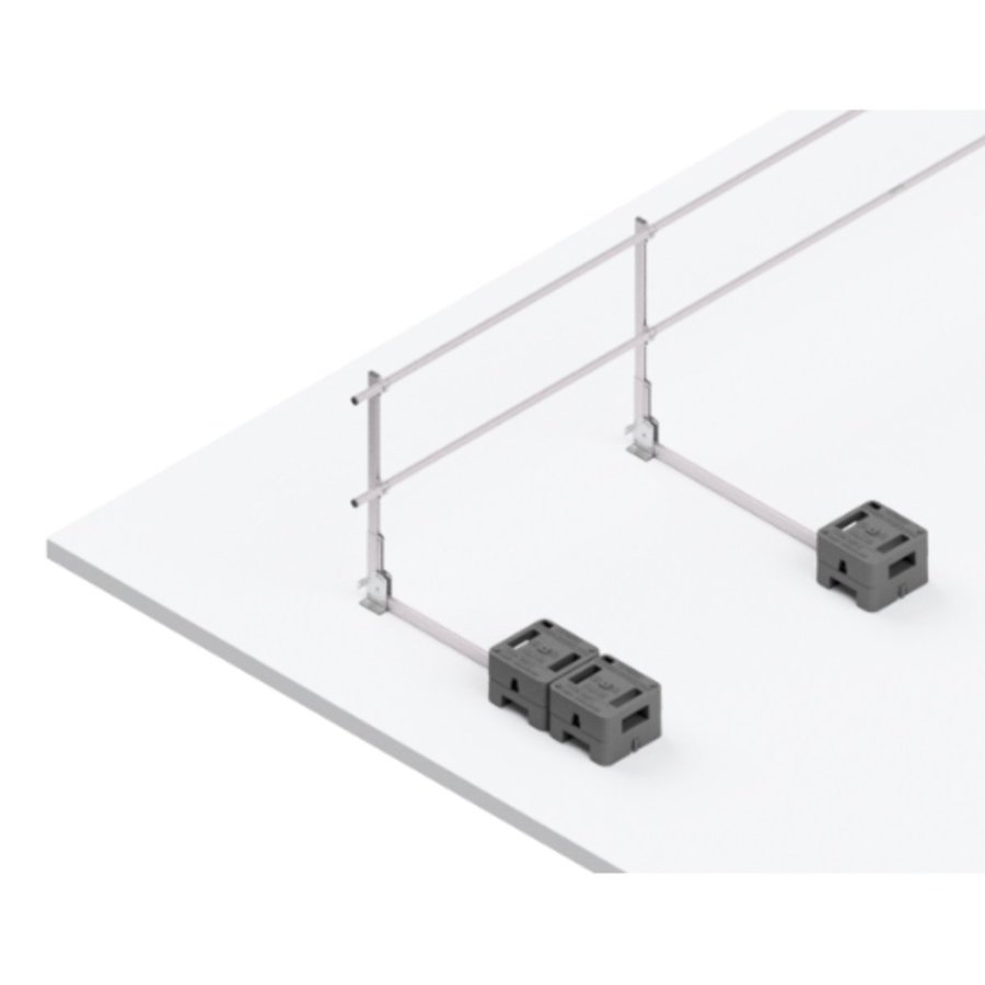 Hymer HYGHTS Geländersystem, Flex, ISO 14122-3 & NF E85-015 mit langem Ausleger, 30 Laufmeter