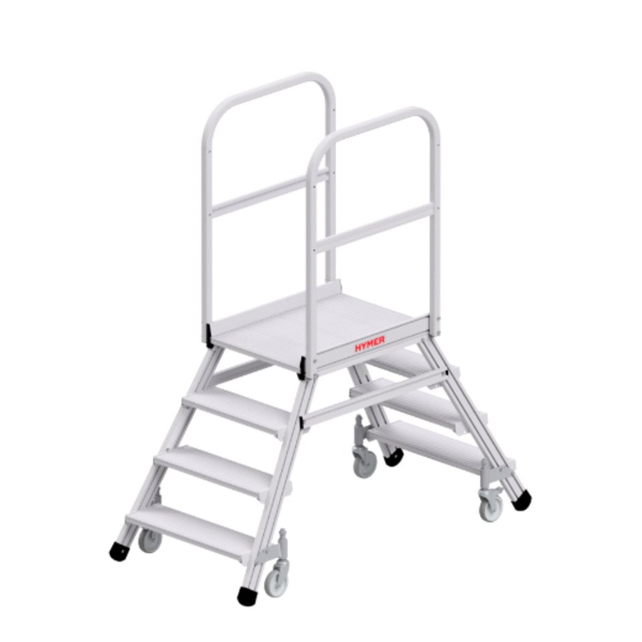 Hymer Podesttreppe fahrbar beidseitig