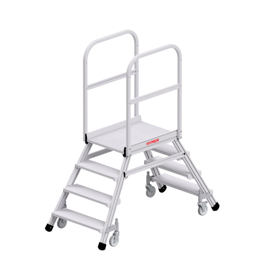 Hymer Podesttreppe fahrbar beidseitig
