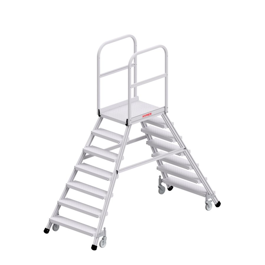 Hymer Podesttreppe R13 fahrbar beids.