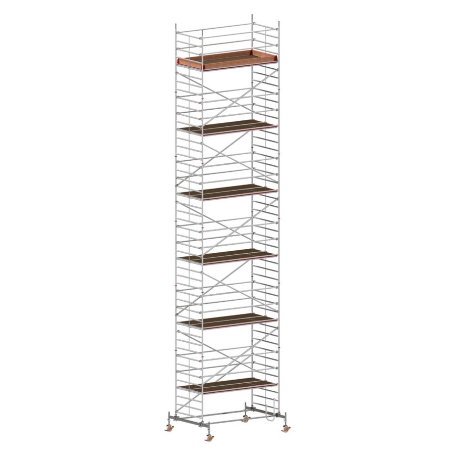 Hymer Fahrgerüst mit Fahrtraverse Bühnenlänge 2,95 m, Rahmenteilbreite 1,50 m, Reichhöhe 13,60 m