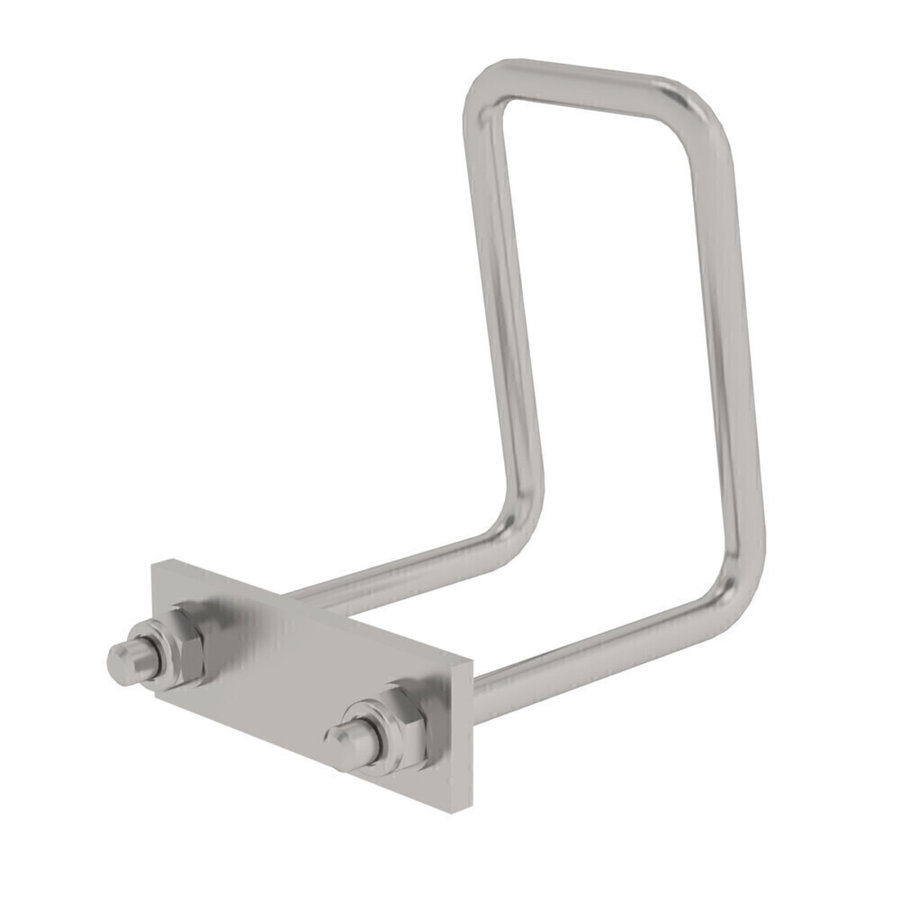 Günzburger Steigtechnik Klemmhalter Edelstahl V4A (1.4571)