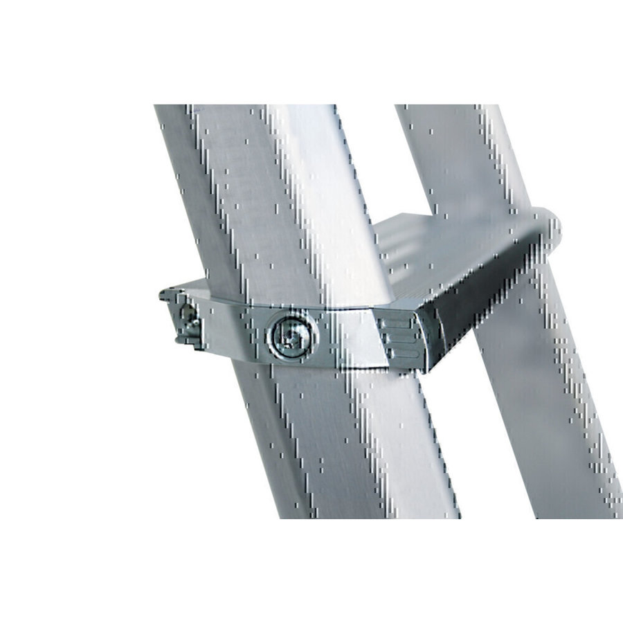 Günzburger Steigtechnik ML Stufen-Stehleiter beidseitig begehbar 2x7 Stufen