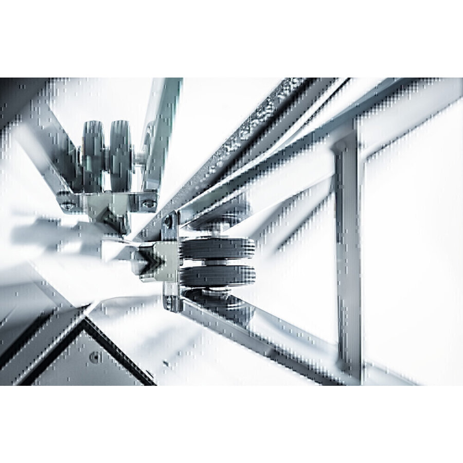 Günzburger Steigtechnik Stufen-Glasreinigerleiter Unterteil nivello-Traverse & clip-step R13 2 Stufen