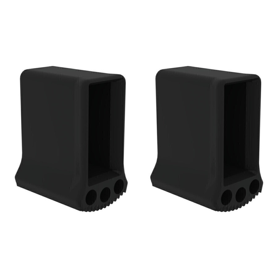 Günzburger Steigtechnik Außenschuh für Querrohr 58x25 mm