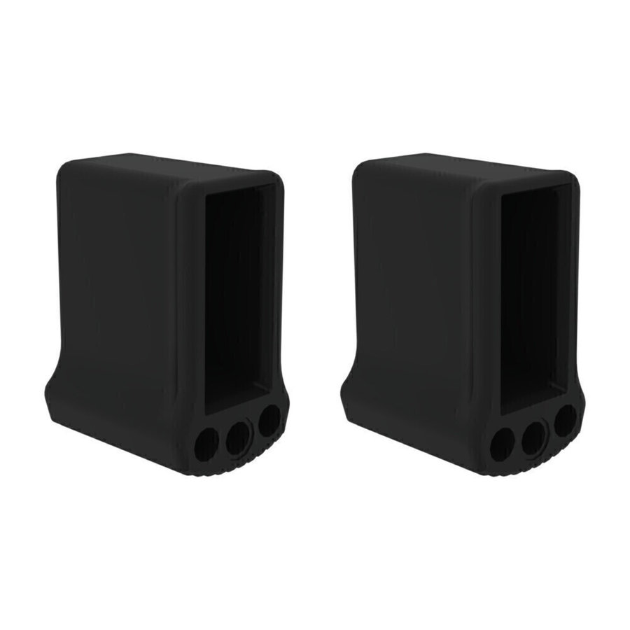 Günzburger Steigtechnik Außenschuh für Querrohr 73x25 mm