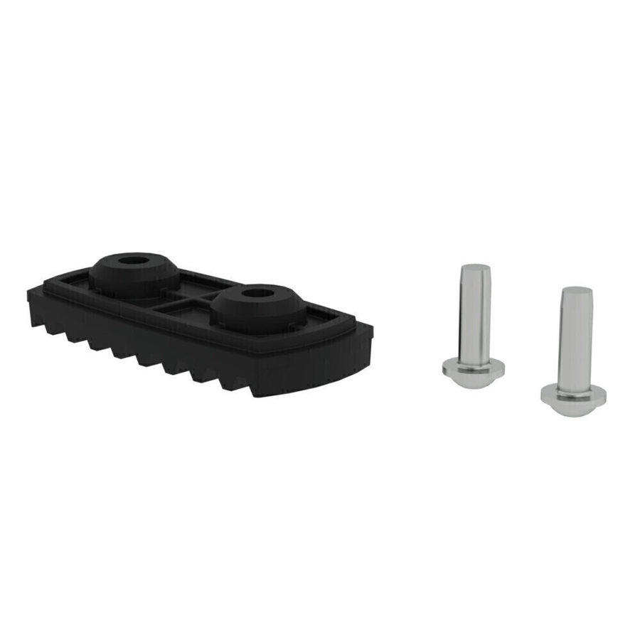 Günzburger Steigtechnik nivello®-Fußplatte elektrisch ableitfähig für Holmhöhe 58/73 mm