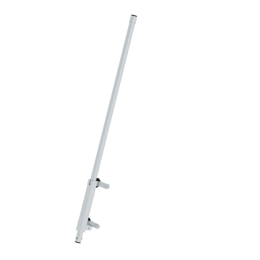 Günzburger Steigtechnik Ausstiegsholm steckbar und einschiebbar links