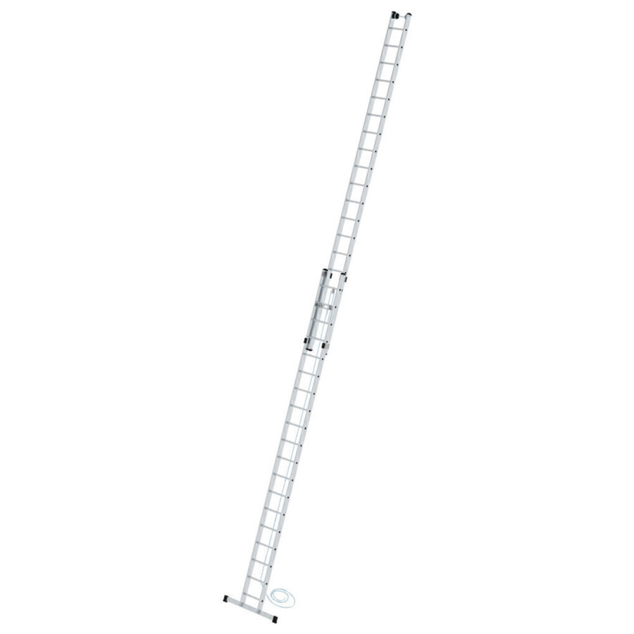 Günzburger Steigtechnik Sprossen-Seilzugleiter 2-teilig mit Standard-Traverse 2x19 Sprossen