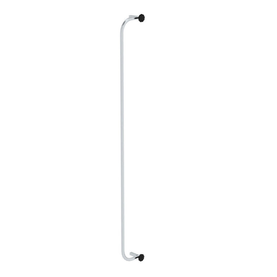 Günzburger Steigtechnik Handlauf steckbar für Sprossen-/Stufenabstand 280/263 mm Länge 1,96 m