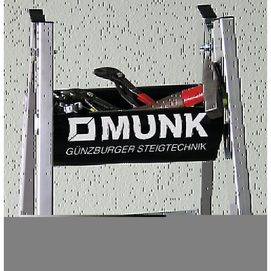 Günzburger Steigtechnik Sprossen-Stehleiter treppengängig 2x5 Sprossen