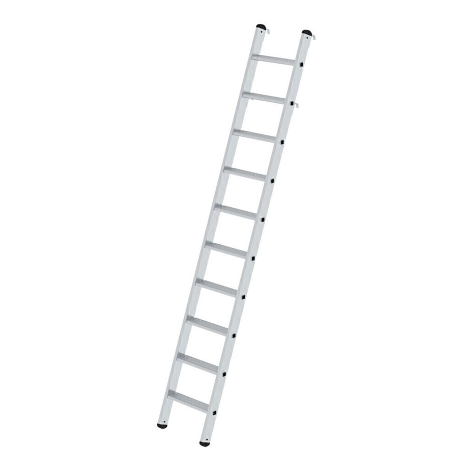 Günzburger Steigtechnik Stufen-Regalleiter einhängbar 10 Stufen