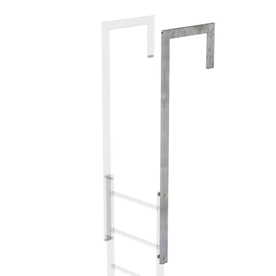 Günzburger Steigtechnik Ausstiegsholm abgewinkelt Stahl verzinkt