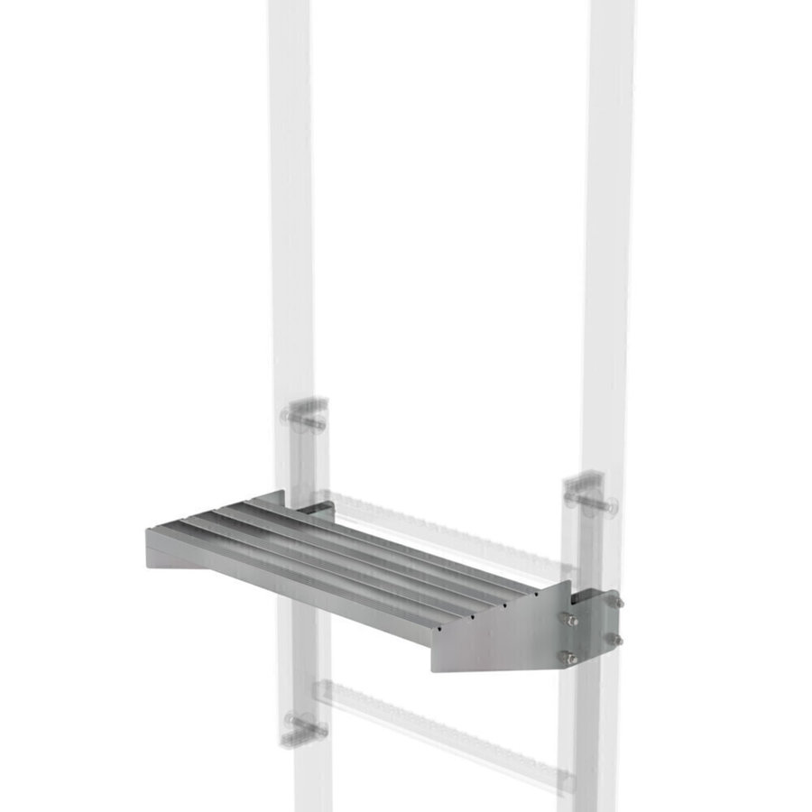 Günzburger Steigtechnik Ausstiegstritt Stahl verzinkt Spaltmaß 250mm