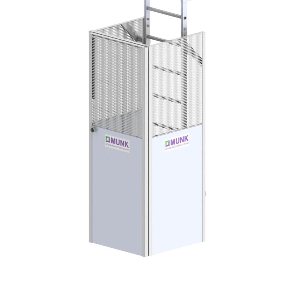 Günzburger Steigtechnik Zugangssicherung Einhausung