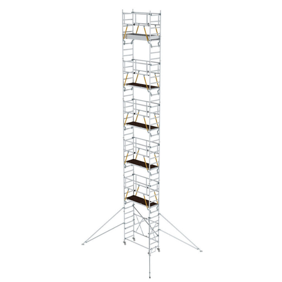 Günzburger Steigtechnik Klappgerüst SG 0,75 x 1,80 m mit Ausleger Plattformhöhe 11,04 m