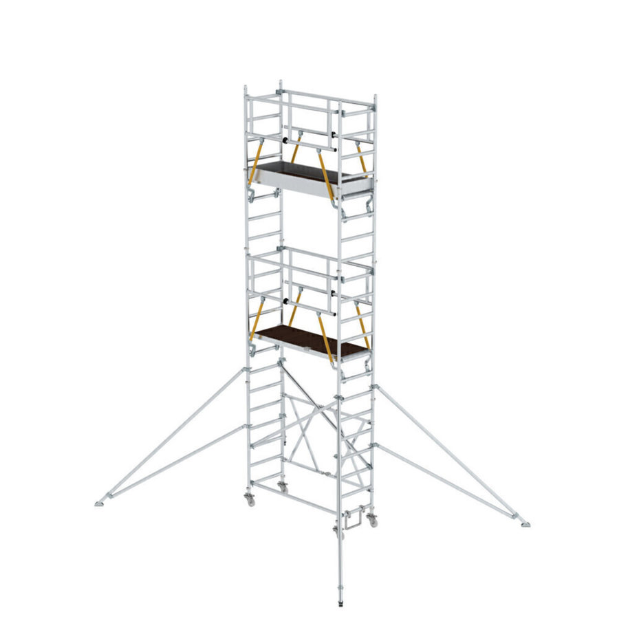 Günzburger Steigtechnik Klappgerüst SG 0,75 x 1,80 m mit Ausleger Plattformhöhe 5,16 m