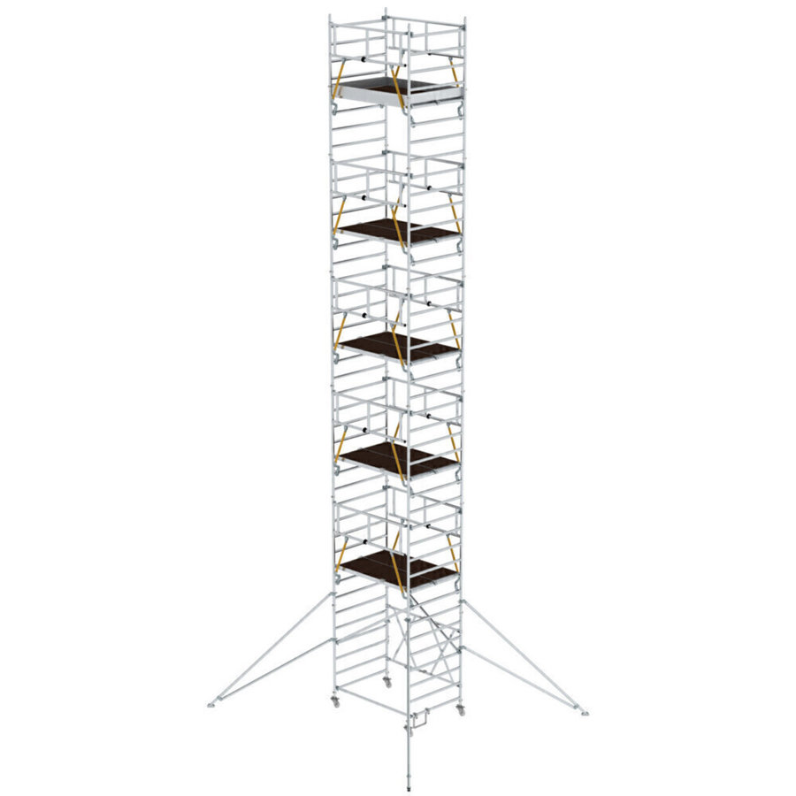 Günzburger Steigtechnik Klappgerüst SG 1,35 x 1,80 m mit Ausleger Plattformhöhe 11,04 m