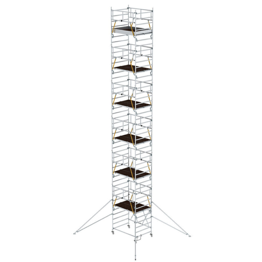 Günzburger Steigtechnik Klappgerüst SG 1,35 x 1,80 m mit Ausleger Plattformhöhe 11,88 m