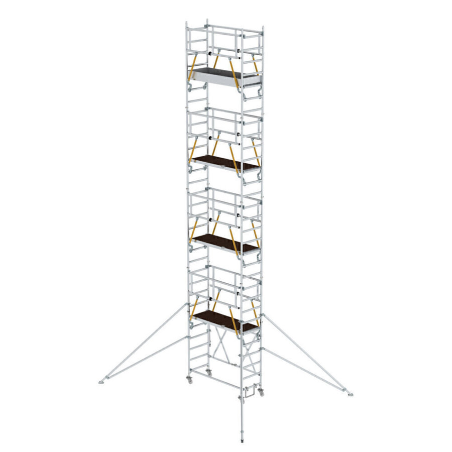 Günzburger Steigtechnik Klappgerüst SG 0,75 x 1,80 m mit Ausleger Plattformhöhe 7,96 m