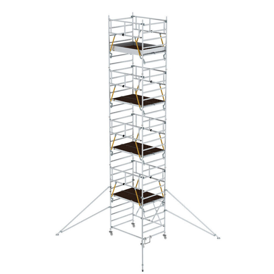 Günzburger Steigtechnik Klappgerüst SG 1,35 x 1,80 m mit Ausleger Plattformhöhe 7,96 m